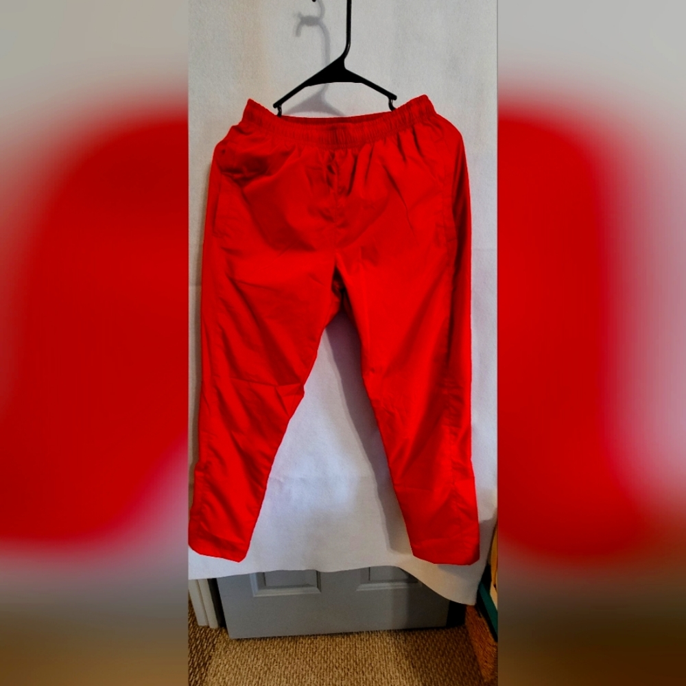 Sport-Tek Youth Red Large Track Pants